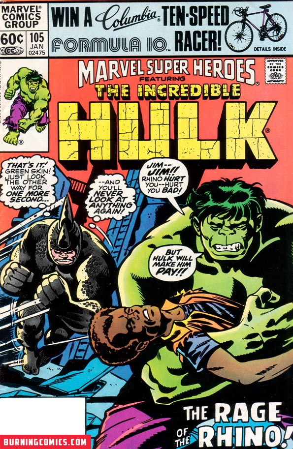Marvel Super Heroes (1967) #105
