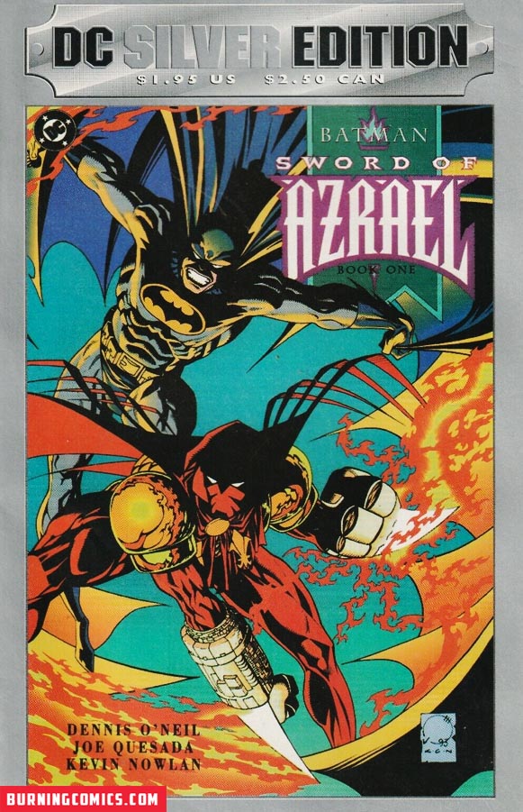 Batman: Sword of Azrael (1992) #1 (Silver Edition)