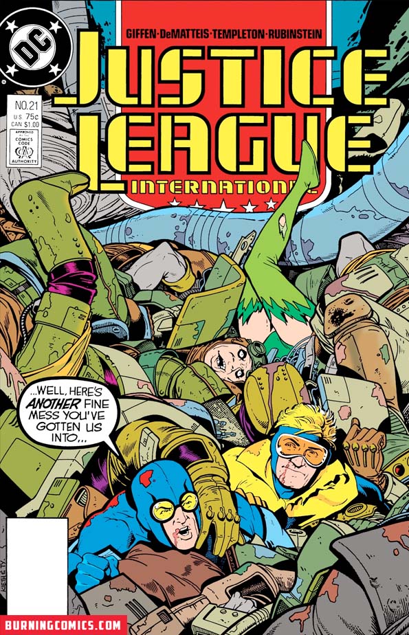 Justice League America (1987) #21