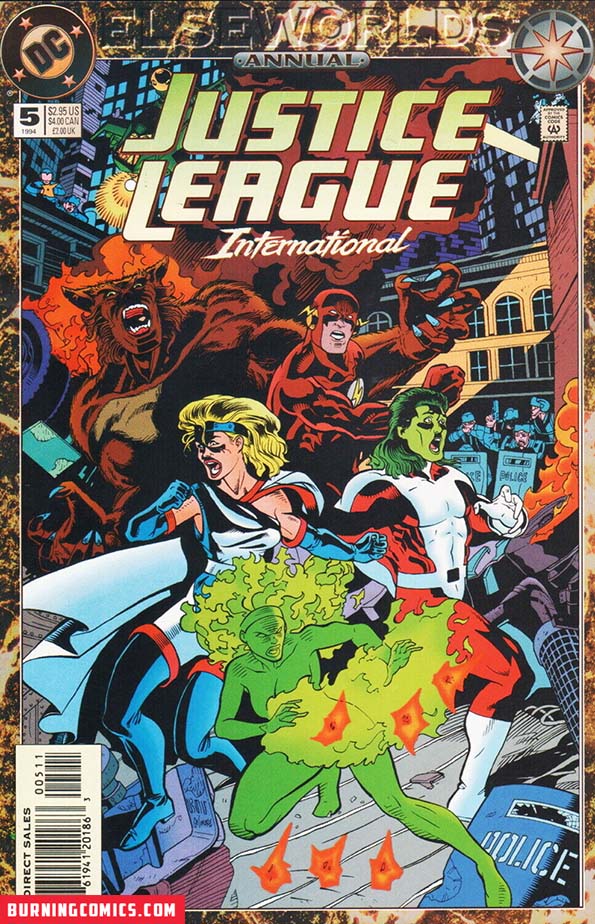 Justice League Europe (1989) Annual #5