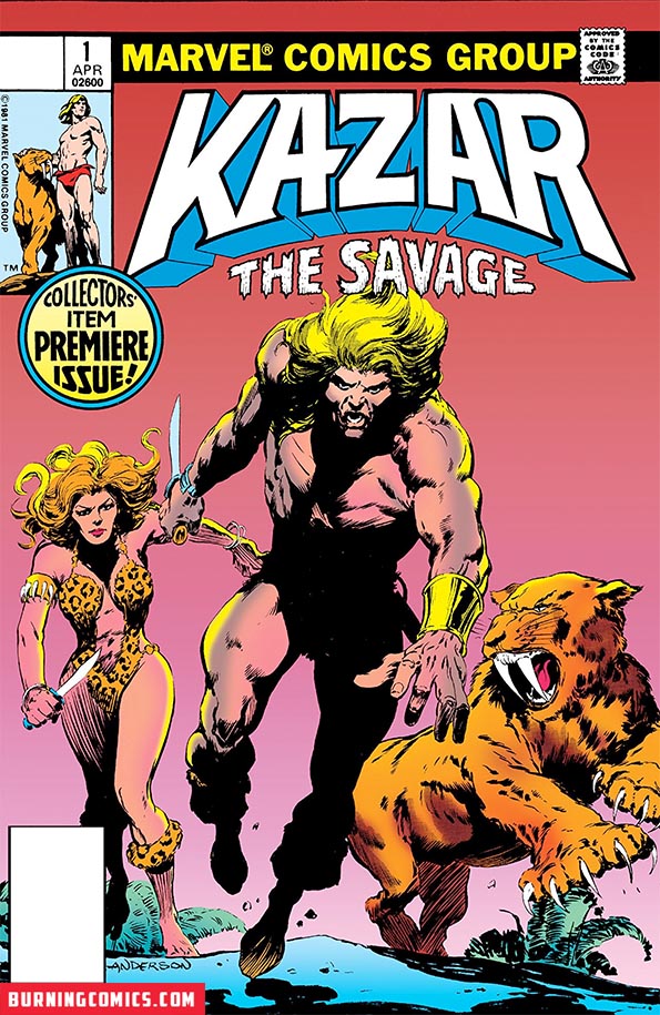 Ka-Zar the Savage (1981) #1