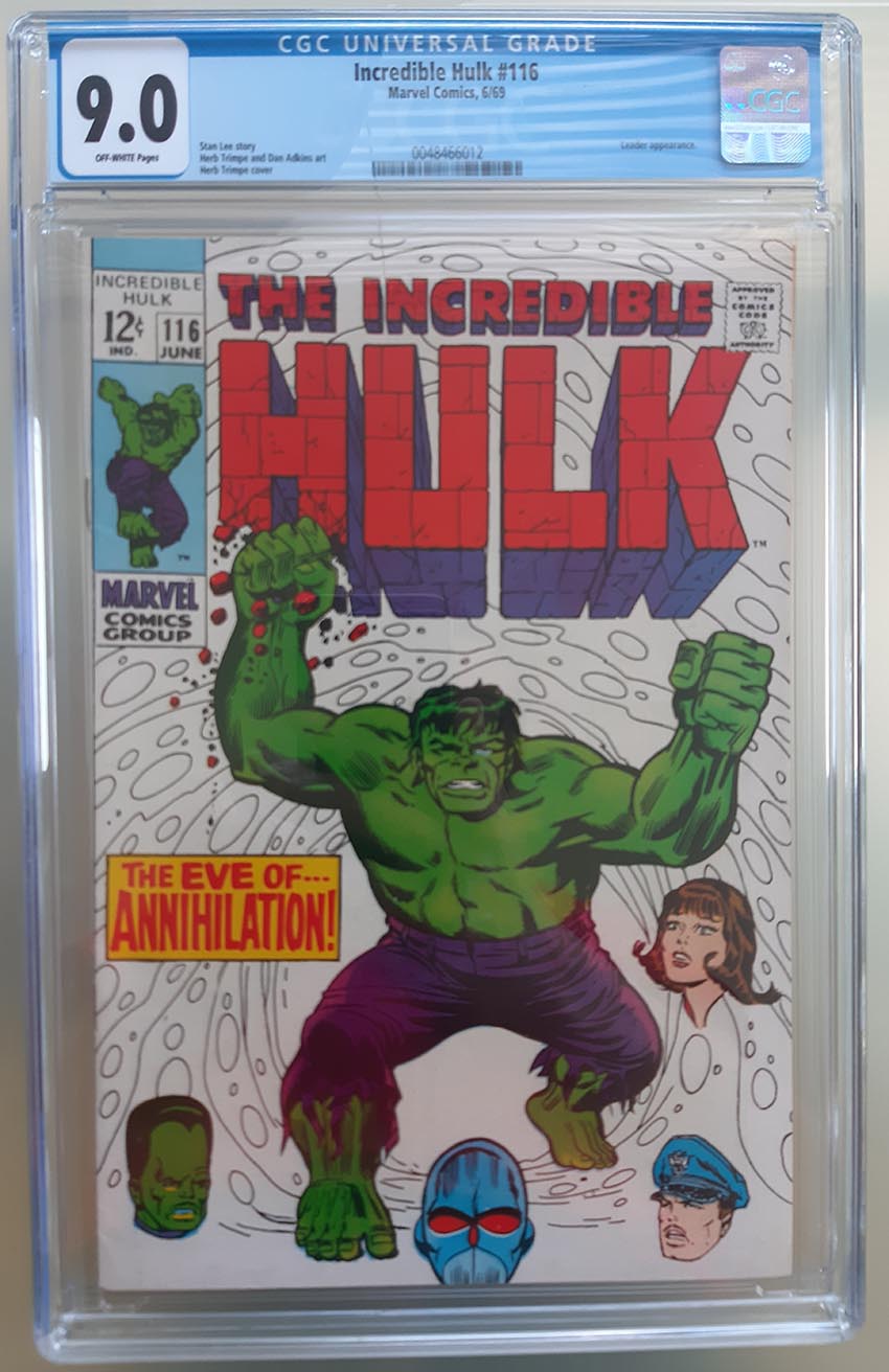 Incredible Hulk (1962) #116 CGC 9.0