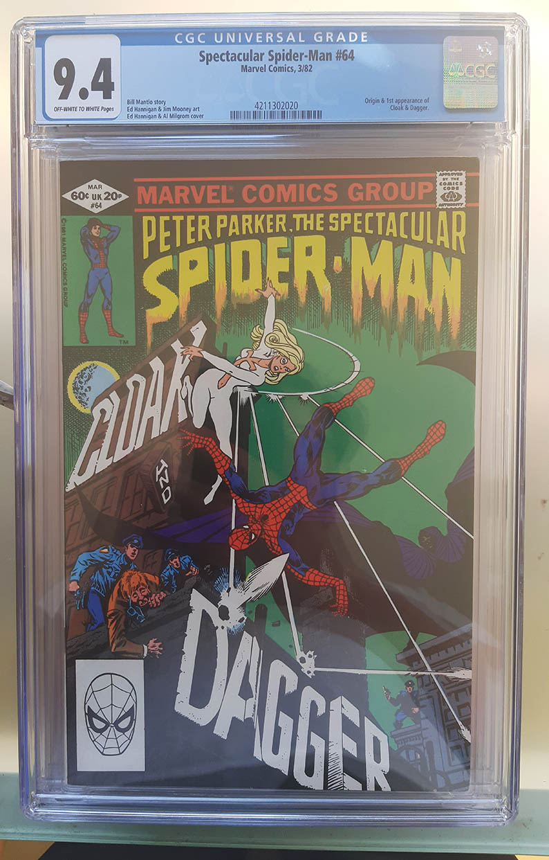 Spectacular Spider-Man (1976) #64 CGC 9.4