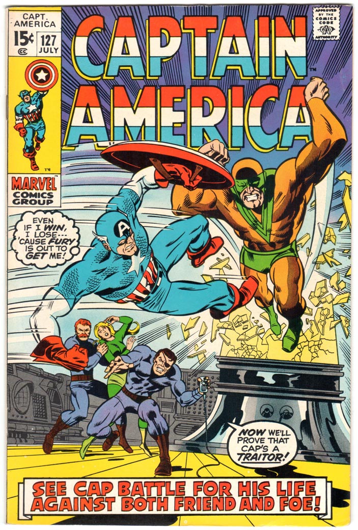 Captain America (1968) #127