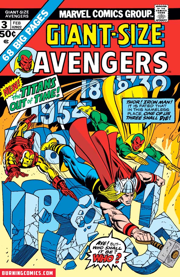 Giant Size Avengers (1974) #3