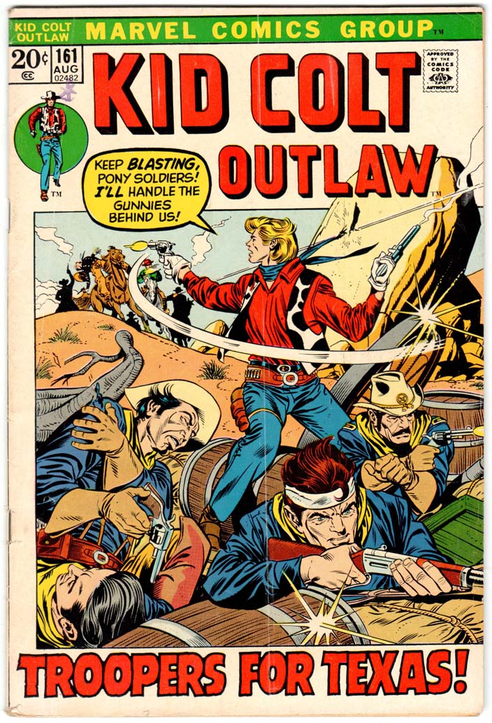 Kid Colt Outlaw (1948) #161 National Diamond