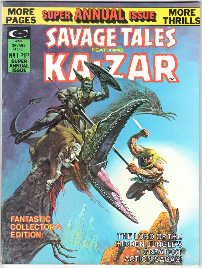 Savage Tales (1971) Annual #1