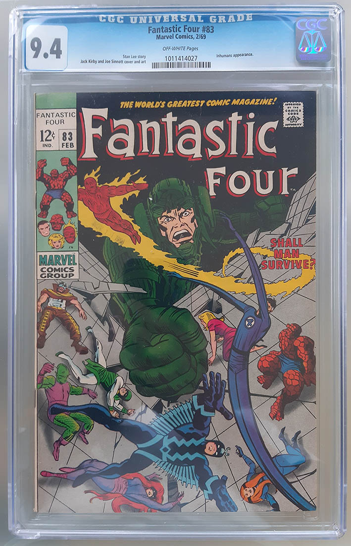Fantastic Four (1961) #83 CGC 9.4