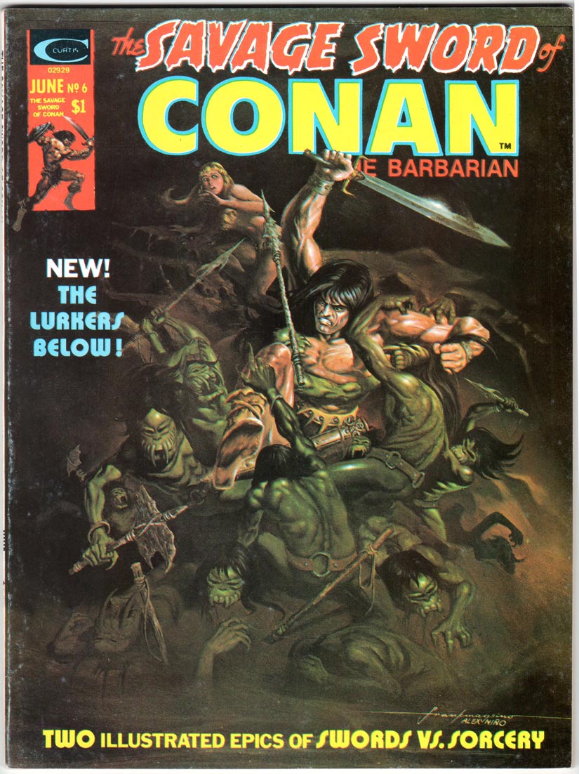 Savage Sword of Conan (1974) #6