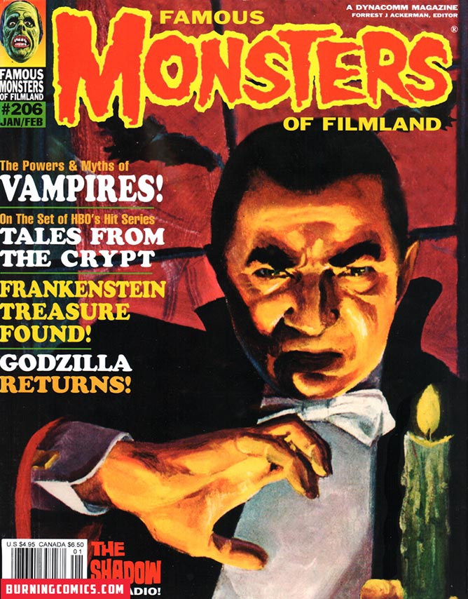 Famous Monsters of Filmland (1958) #206