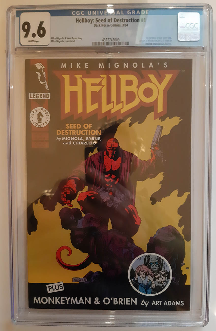 Hellboy: Seed of Destruction (1994) #1 CGC 9.6