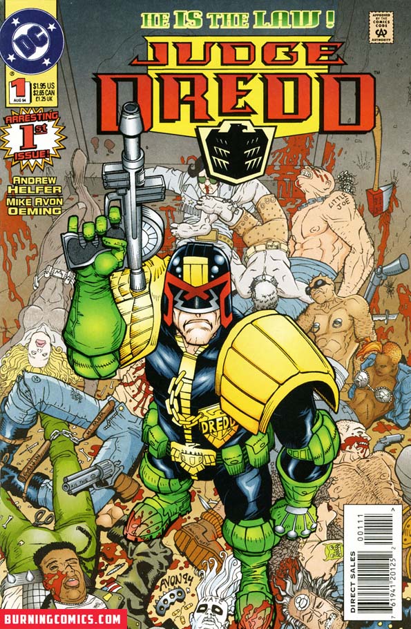 Judge Dredd (1994) #1 – 18 (SET)