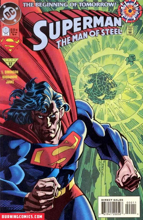 Superman The Man of Steel (1991) #0