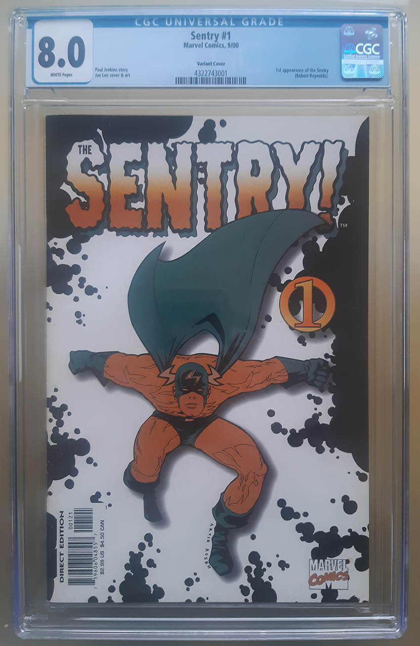 Sentry (2000) #1B CGC 8.0