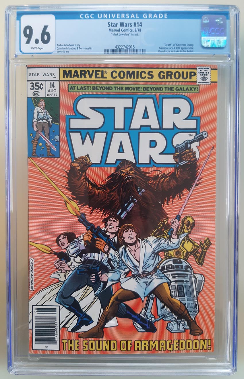 Star Wars (1977) #14 MJ CGC 9.6