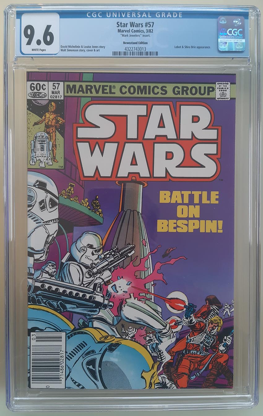 Star Wars (1977) #57 MJ CGC 9.6