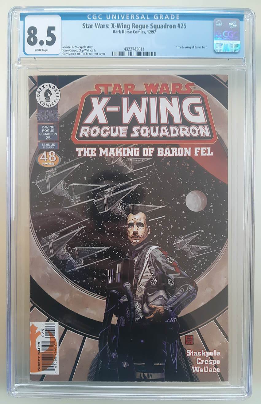 Star Wars: X-Wing Rogue Squadron (1995) #25 CGC 8.5