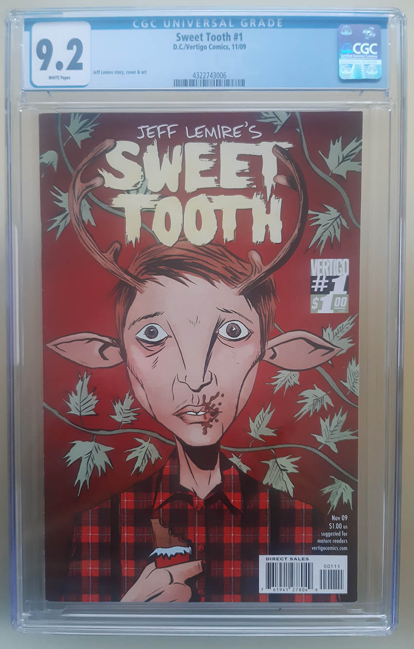 Sweet Tooth (2009) #1 CGC 9.2