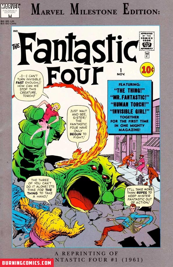 Marvel Milestone Edition: Fantastic Four #1 (1991)