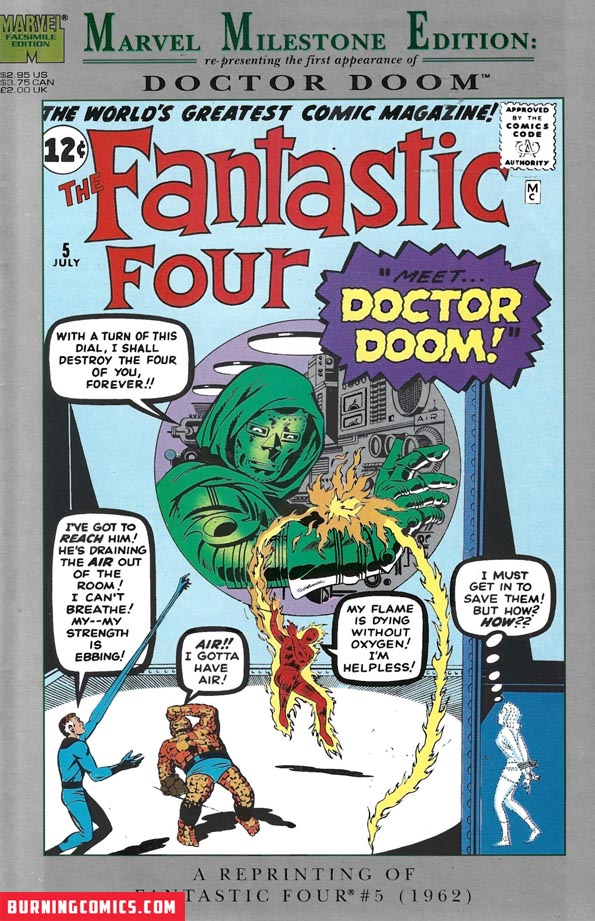 Marvel Milestone Edition: Fantastic Four #5 (1991)