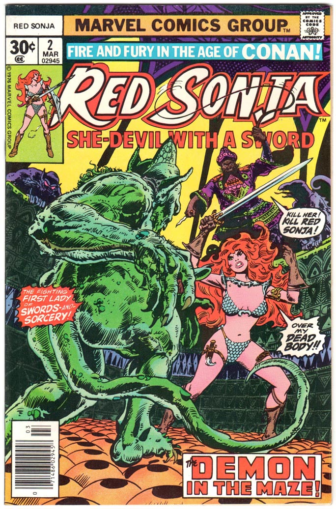 Red Sonja (1977) #2