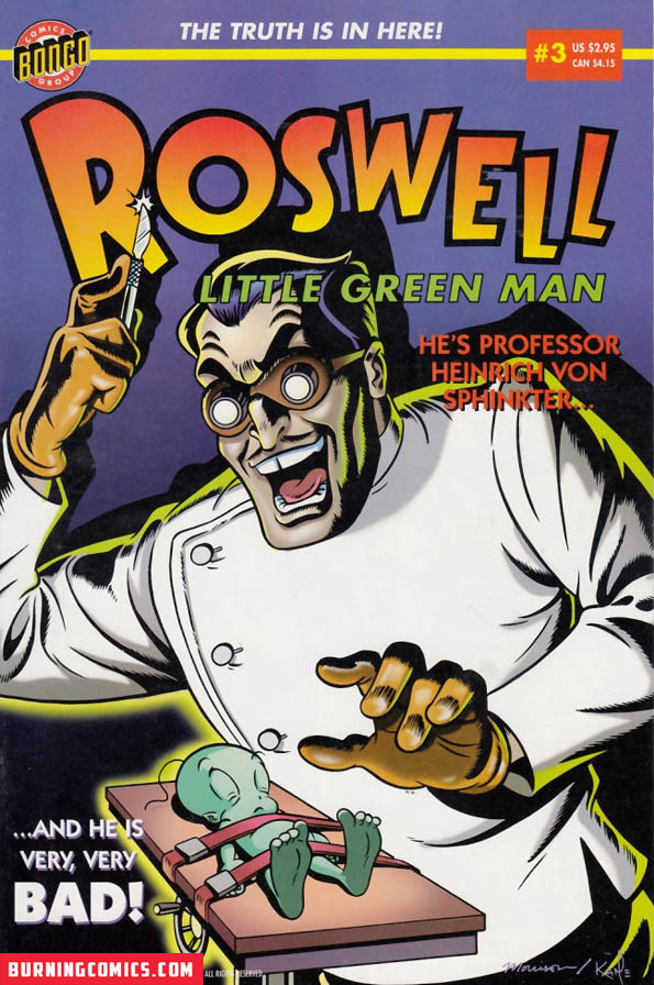 Roswell Little Green Man (1996) #3