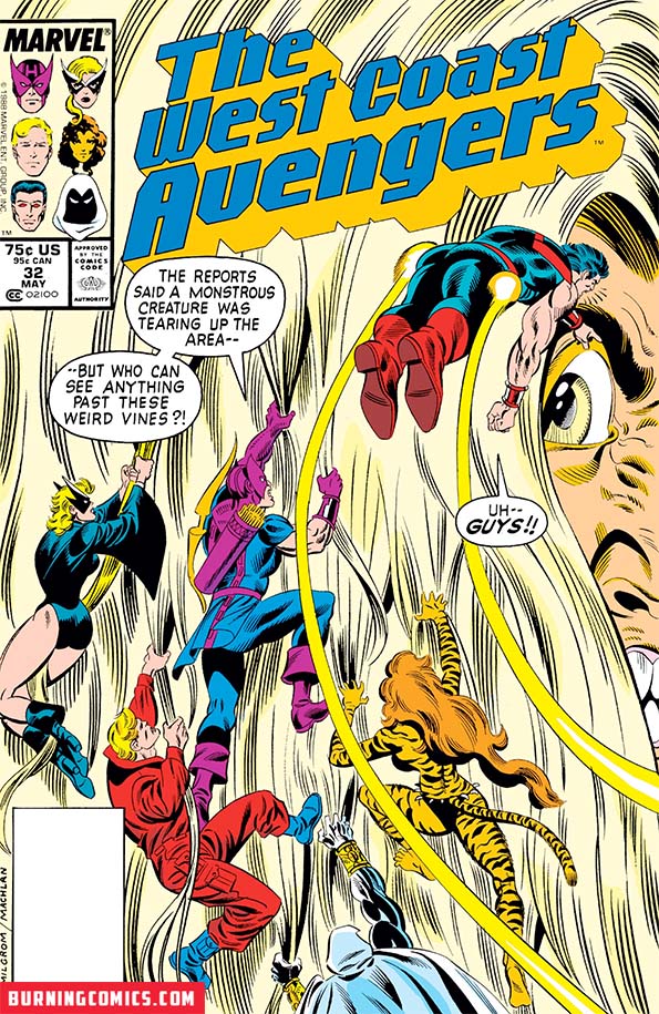 Avengers West Coast (1985) #32