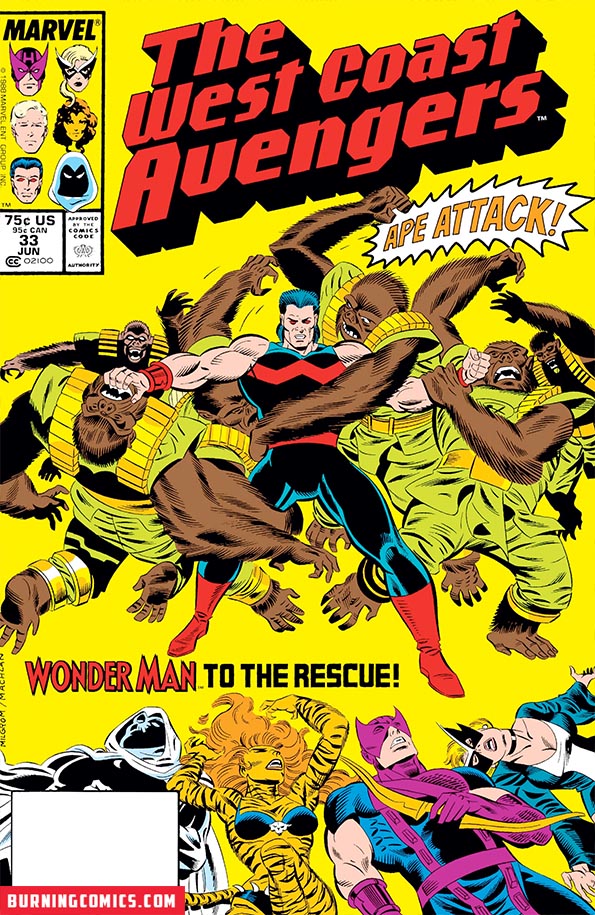 Avengers West Coast (1985) #33