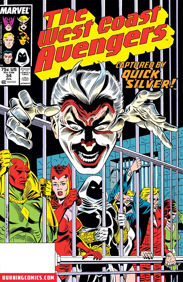 Avengers West Coast (1985) #34