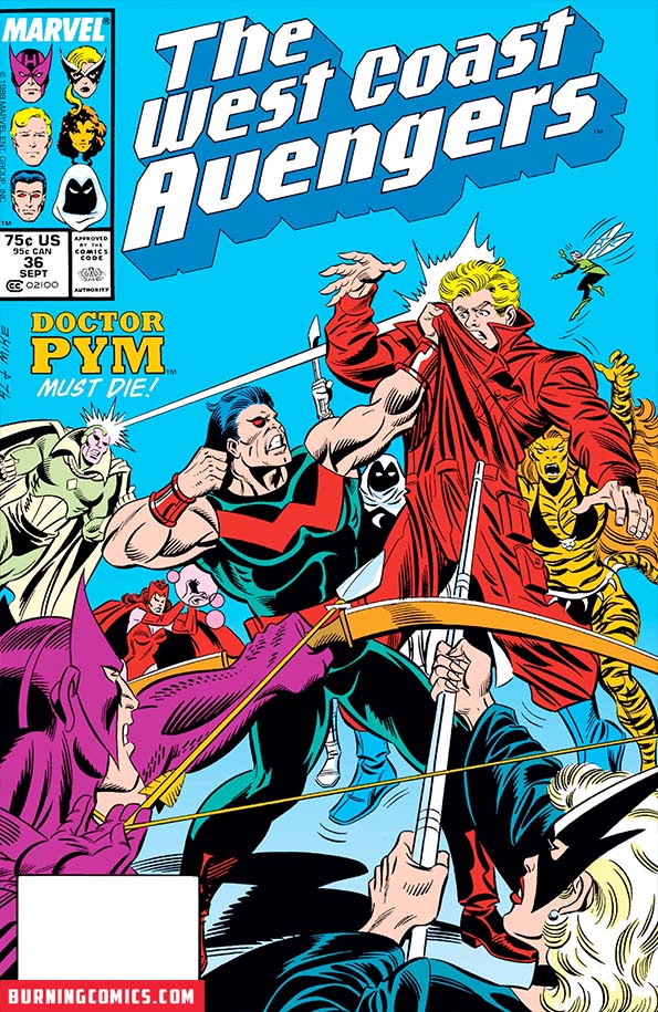 Avengers West Coast (1985) #36