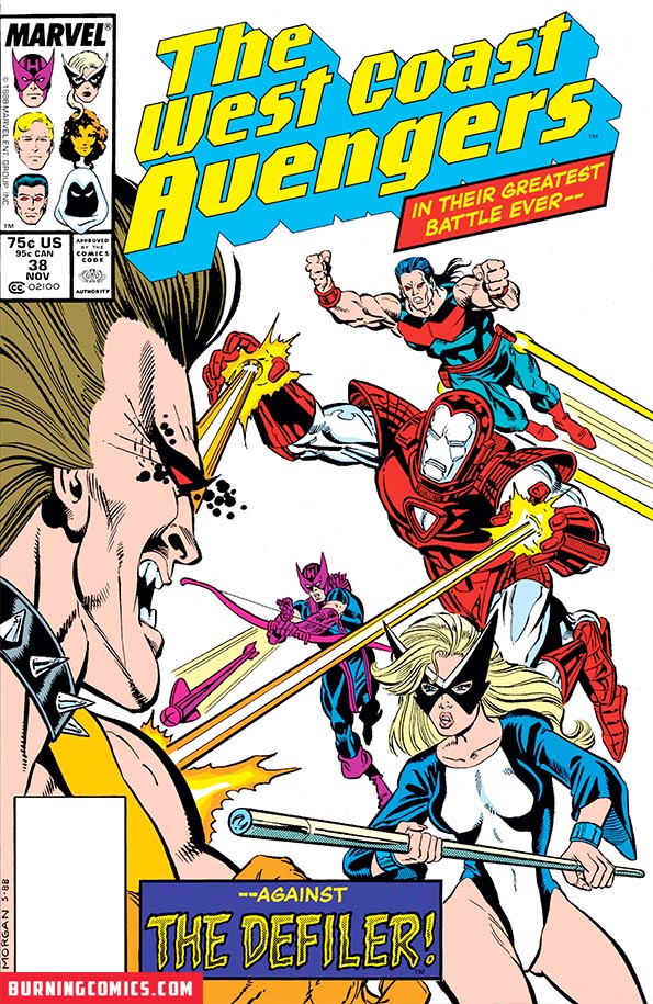 Avengers West Coast (1985) #38