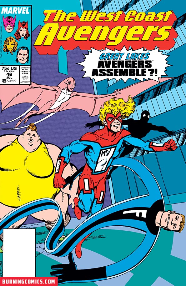 Avengers West Coast (1985) #46
