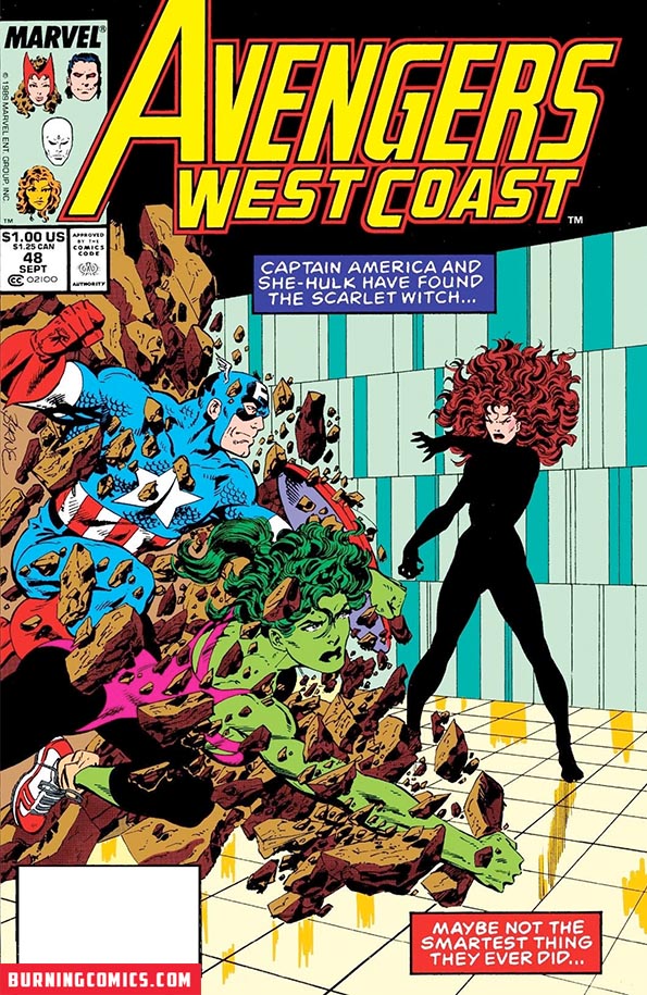 Avengers West Coast (1985) #48
