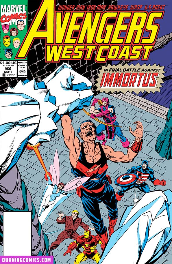 Avengers West Coast (1985) #62