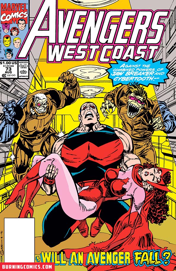 Avengers West Coast (1985) #73