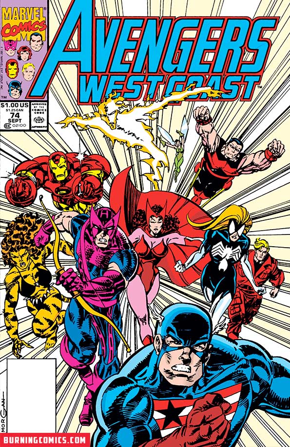 Avengers West Coast (1985) #74