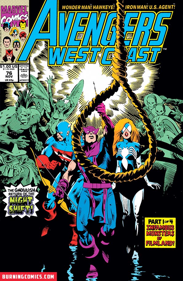 Avengers West Coast (1985) #76