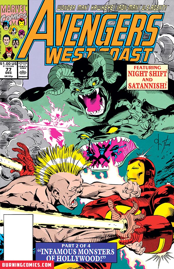 Avengers West Coast (1985) #77
