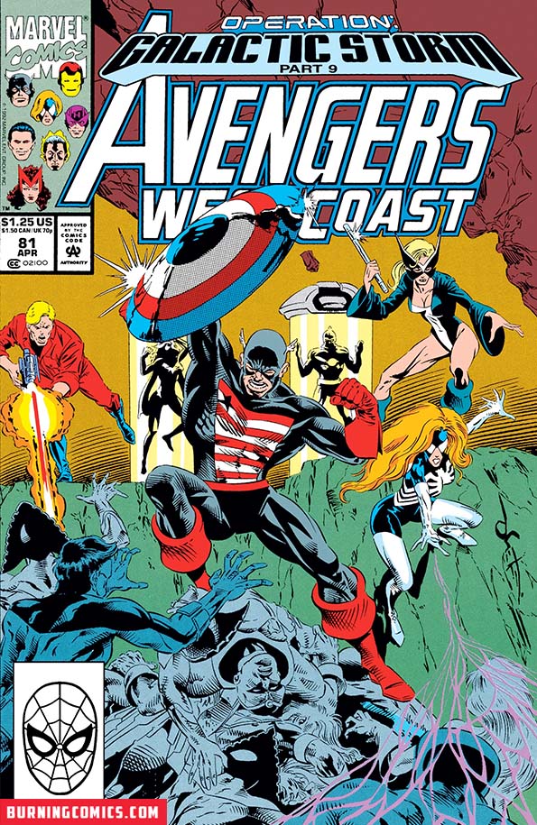 Avengers West Coast (1985) #81