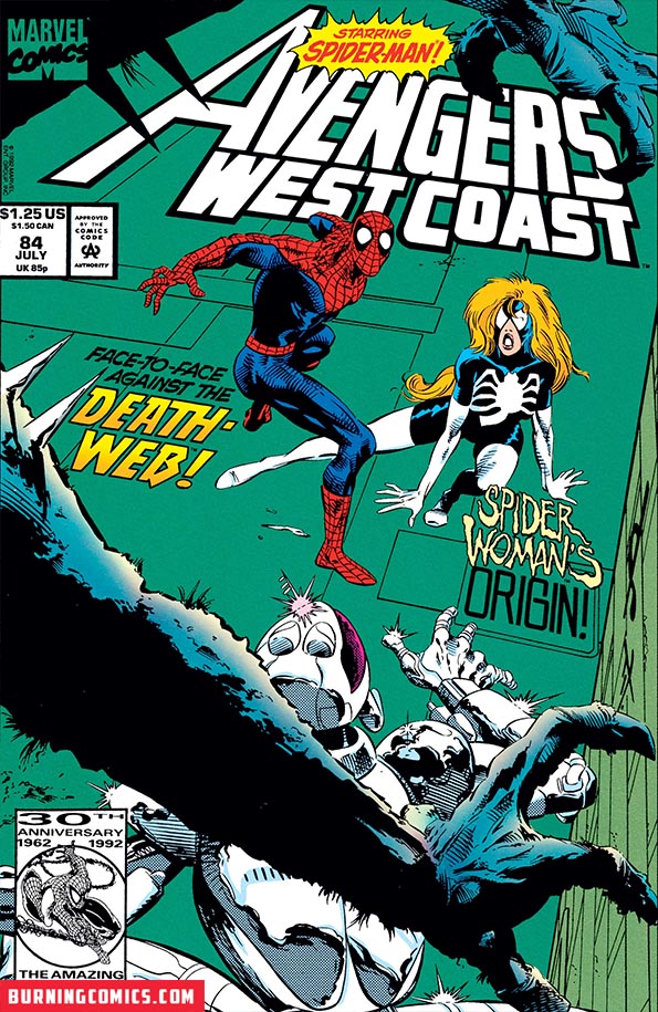 Avengers West Coast (1985) #84