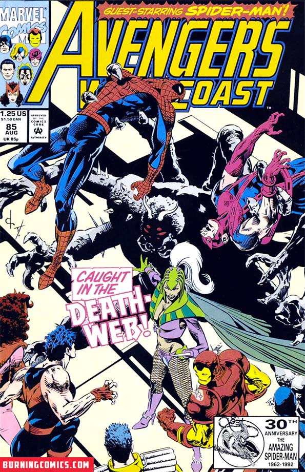 Avengers West Coast (1985) #85