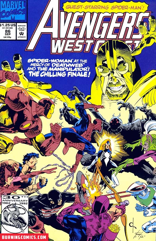 Avengers West Coast (1985) #86