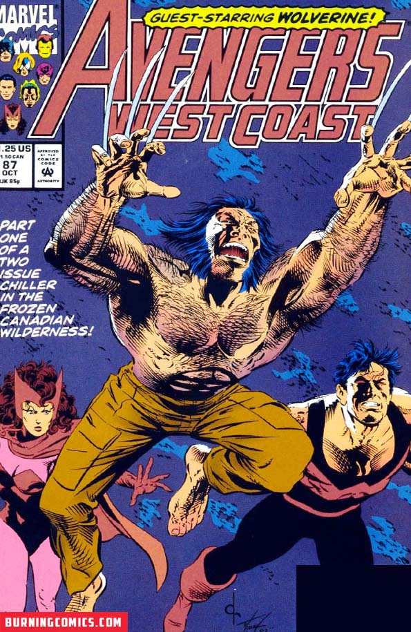 Avengers West Coast (1985) #87