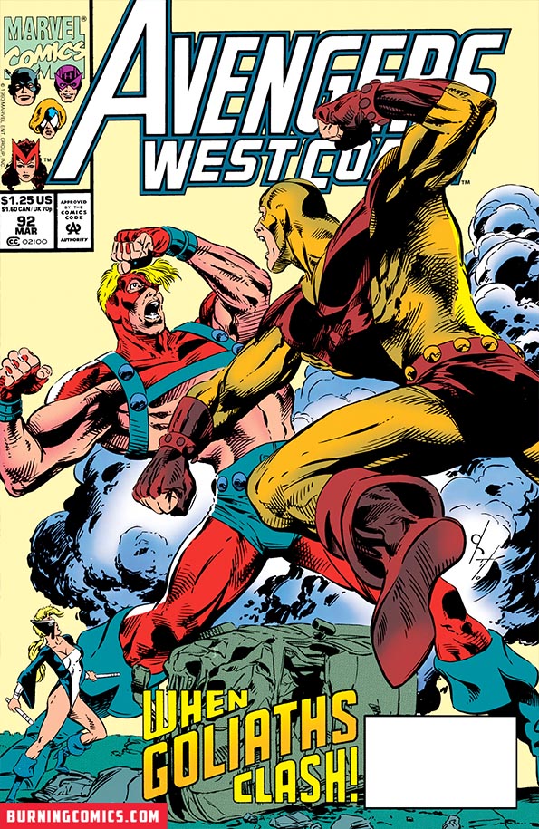 Avengers West Coast (1985) #92
