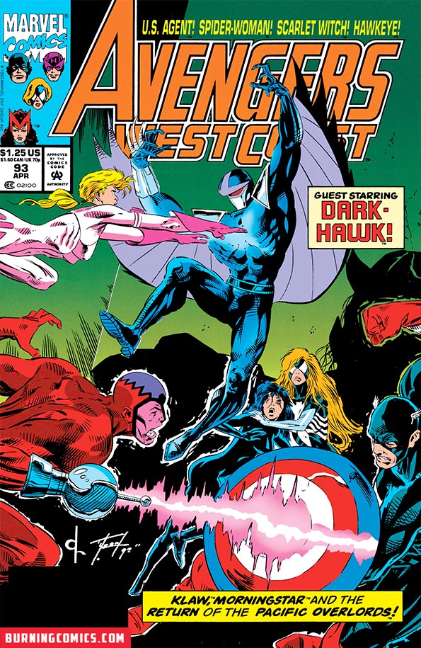 Avengers West Coast (1985) #93