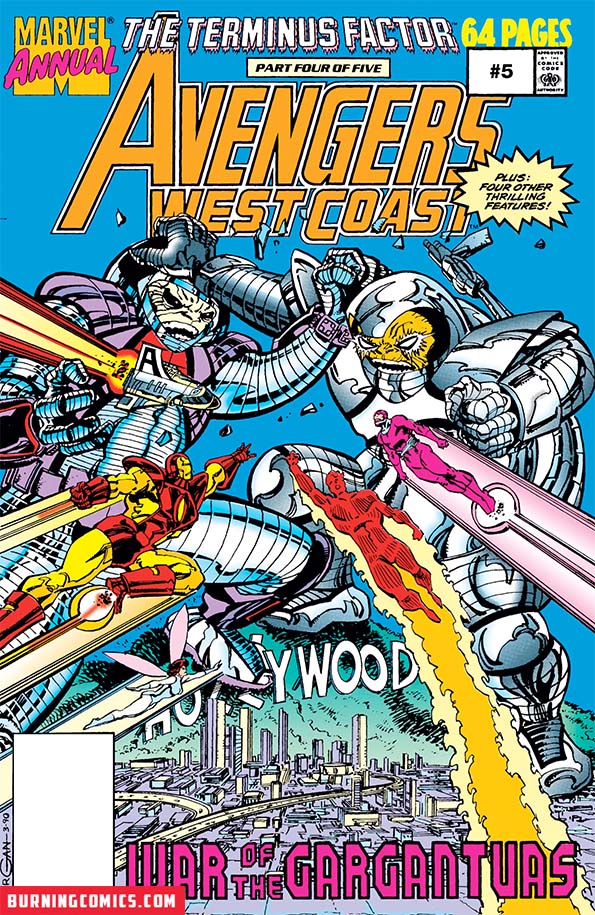 Avengers West Coast (1985) Annual #5