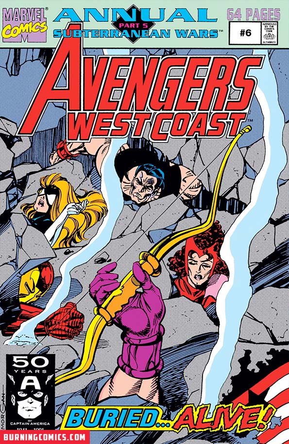 Avengers West Coast (1985) Annual #6