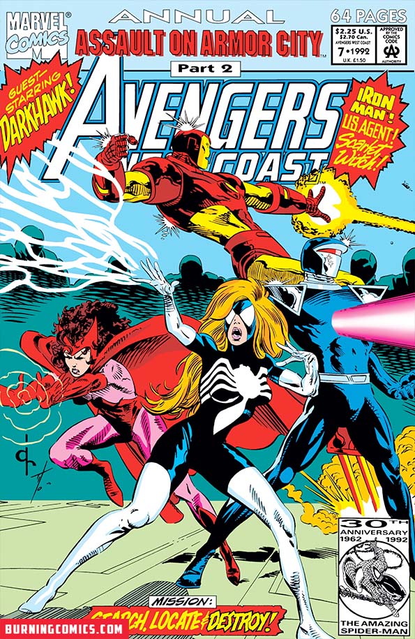 Avengers West Coast (1985) Annual #7