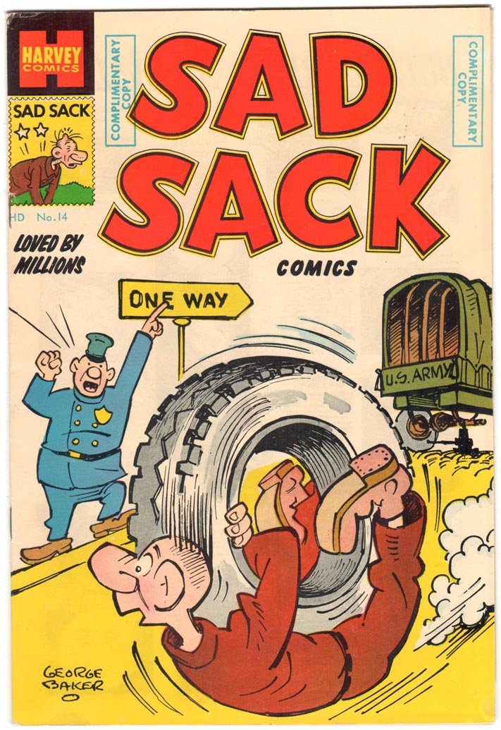 Sad Sack Armed Forces Complimentary Comics #14 (1959)